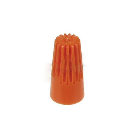 American Imaginations Orange Plastic Twist-On Wire Connector AI-37349